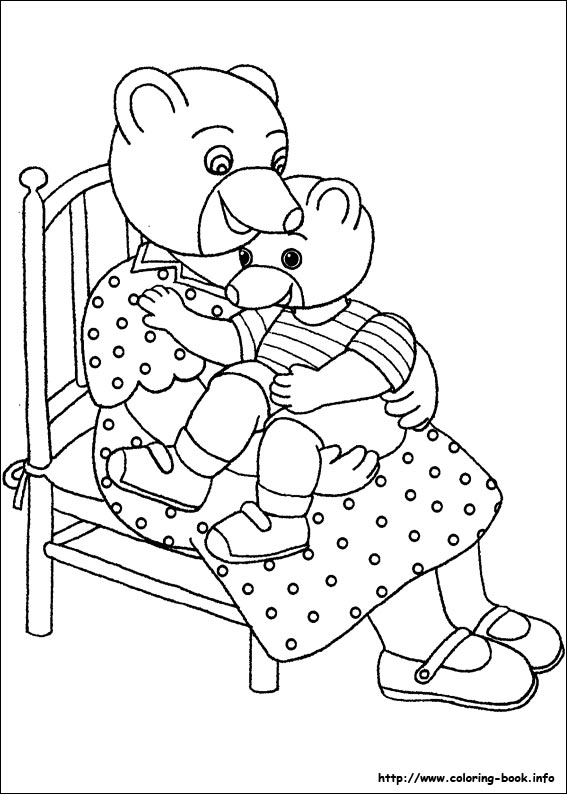 Little Brown Bear coloring picture